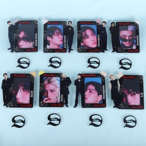 Stray Kids Mini Standee Table Acrylic / Kpop Star Photo Cutout / Bang Chan / Lee Know / Changbin / Hyunjin / HAN / Felix / Seungin / I.N
