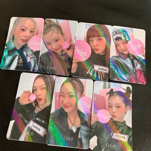 XG Laser Photocards | Cocona, Hinata, Harvey, Juria, Chisa, Jurin, Maya | Kpop Photocard Set |