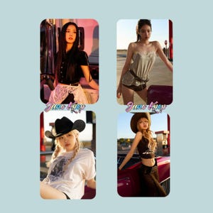 Blackpink Photocard Set / JUMP Concept / KPop Collectible Set / Kpop Gift / Blackpink Come back / Kpop Merch