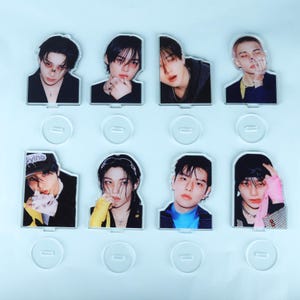 Stray Kids Mini Standee Table Acrylic / Kpop Star Photo Cutout / Bang Chan / Lee Know / Changbin / Hyunjin / HAN / Felix / Seungin / I.N