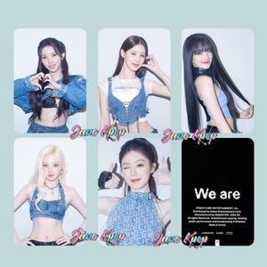 I-DLE &quot;We are&quot; Series Photocards Set  / Soyeon / Miyeon / Minnie / Yuqi / Shuhua / Kpop Merch / Kpop Gifts / I-DLE Merch / Neverland Fans