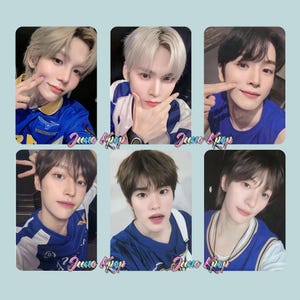 RIIZE KPop Group Member  Signing Event Cards Set / Shotaro / Eunseok / Sungchan / Wonbin / Sohee / Anton / Riize merch / Riize Fanmade KPOP