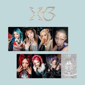 XG Kpop Photocard Set / Fan Made Photocards / Kpop Merch / XG Fan Items / Alphaz / Jurin / Chisa / Hinata / Harvery / Juria / Mara / Cocona