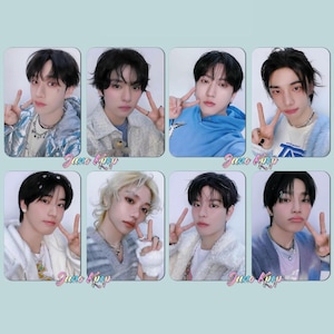 Fotokarten für Streunerkinder / &quot;Hollow&quot; STAYs / Bang Chan / Lee Weiss / Changbin / Hyunjin / HAN / Felix / Seungmin / I.N / SKZ Geschenke / Kpop Merch