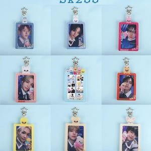 Skzoo Photocard Holders  / SKZ Animal Acrylic Photocard Holders / Bang Chan / Lee Know / Changbin / Hyunjin / HAN / Felix / Seungmin /I.N