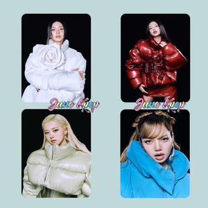 Blackpink Photocards Set / JUMP Concept / Blackpink / Jisoo / Jennie / Rose / Lisa / Kpop Gift / Blackpink Come back / Kpop Merch / Blink