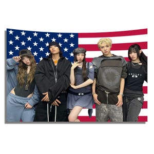 Allday Project Kpop Flag Concert Banner / FanMade Merch / Gift Ideas for Kpop Lovers /  Concert Merch / Concert Tour / Allday Project Gifts
