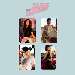 Blackpink Photocard Set / JUMP Concept / KPop Collectible Set / Jisoo / Jennie / Rose / Lisa / Kpop Gift / Blackpink Come back / Kpop Merch