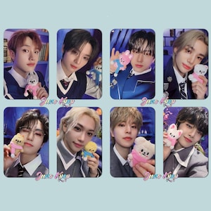 Streukinder Fotokarten / SKZ &quot;Spend-to-Redeem Card &quot;/ Kpop Merch / Bang Chan / Lee Weiss / Changbin / Hyunjin / HAN / Felix / Seungim / I.N