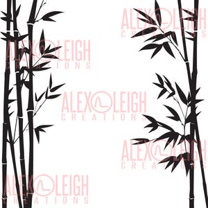 Bamboo SVG Instant Digital Download