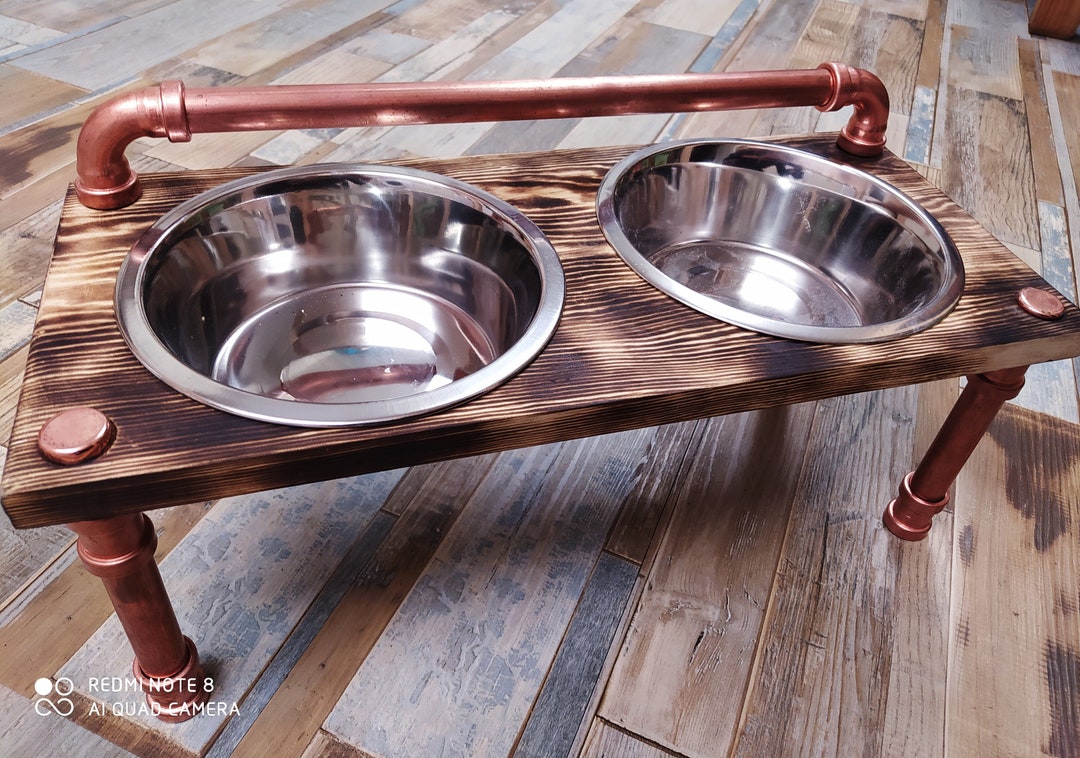 Industrial Dog Feeder Etsy