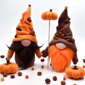 DiY Autumn Gnome PDF Tutorial, DiY Gnome Pattern, Gnome Tutorial PDF, Gnome Sewing Pattern, Gnome Decoration Pattern, Gnome Sewing Tutorial