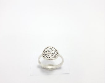 Anillo Shema Israel 925 Plata de Ley, Anillo Espiritual, Anillo de Bendición de Oración, Joyería Judía, Regalos Judíos, Regalo para ella, Anillo de Plata