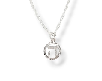 Hebrew Letter | Jewish Art | Hebrew Necklace | Judaica Jewelry | Jewish Jewelry | Jewish Necklace | Jewish Gift | Minimalist Jewelry