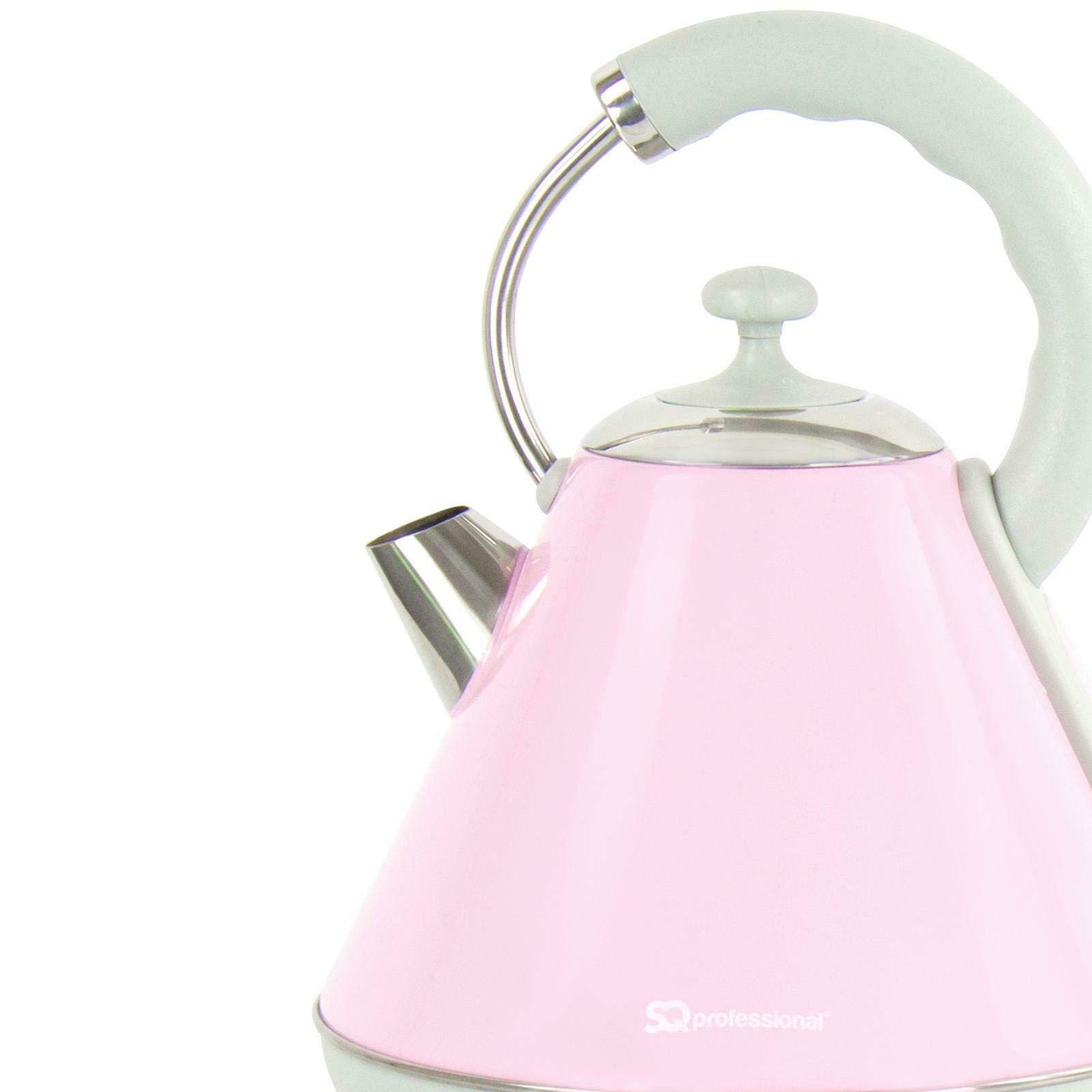 Electric Kettle Portable Pink Kettles Cordless Stainless Steel Etsy