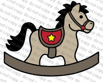 Download Rocking Horse Svg Etsy
