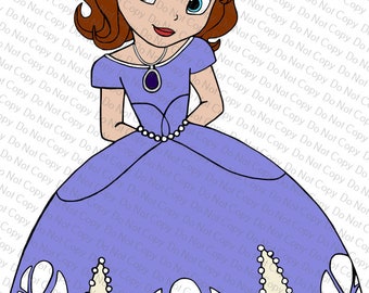 Download Sofia The First Svg Etsy