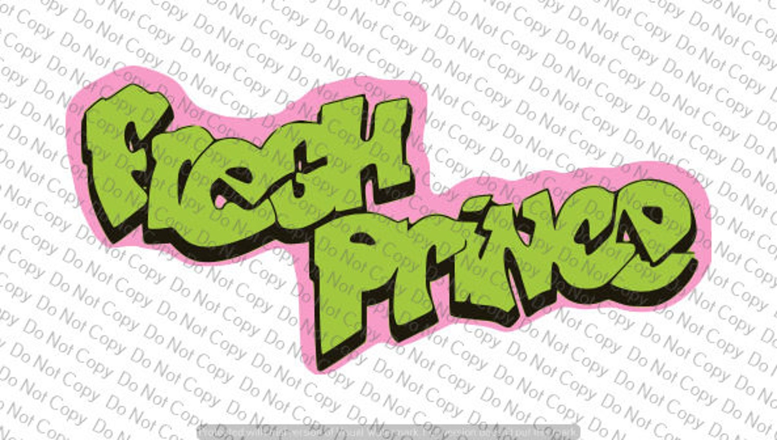 Fresh Prince SVG File Cricut Design Space Silhouette Vinyl Etsy