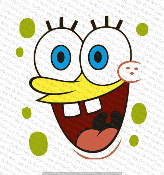 Spongebob Face Svg Spongebob Outline Svg Spongebob Svg Etsy Porn Sex Sexiz Pix