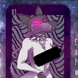 Kinktober Sticker Day 03 - "Petplay"