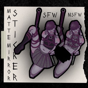 Nightmare X Forcé Fem - Witchtober 22 Sticker