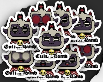 Cult of the Lamb-sticker