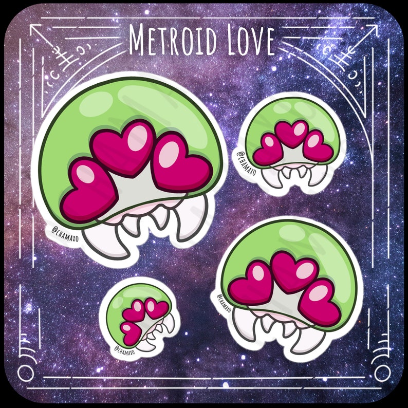 Love Metroid Sticker - Choose Your Lgbt Flag! - Etsy