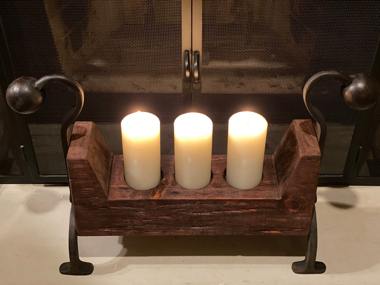 Cannonball Styledunique Design Fireplace Rustic Farmhouse Etsy