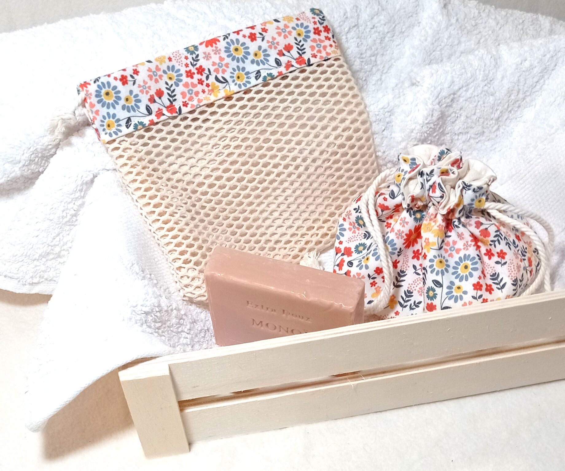 Filet à Savon/Gel Douche Shampoing Solide Gots