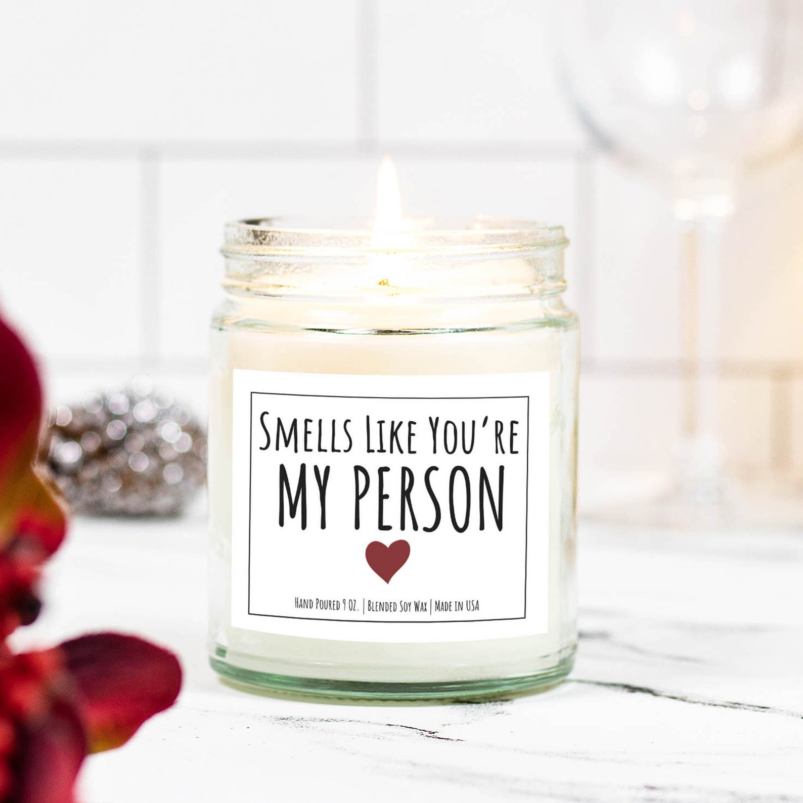 Smells Like You're My Person Scent Candle Boyfriend & Etsy