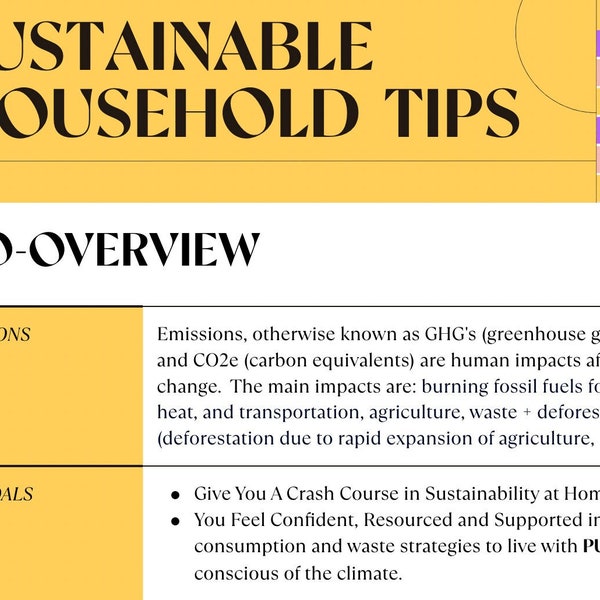 Sustainability At Home: Sustainable Household Tips