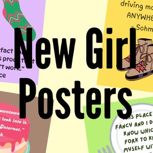 Poster stampabili per ragazze nuove [file digitale] per feste di compleanno/decorazioni