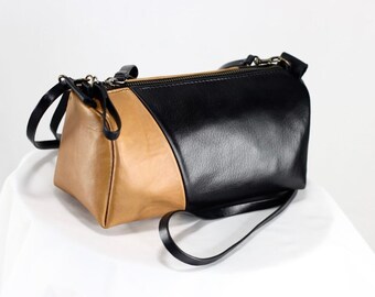 Bolsa de  Cilindro de Cuero para mujer, Bolso de barril de piel genuino, Bolso circular, Bolso de cuero redondo, Bolso de bandolera, bolsos