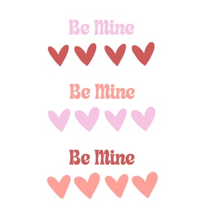 Be Mine Digital Download Greeting Card