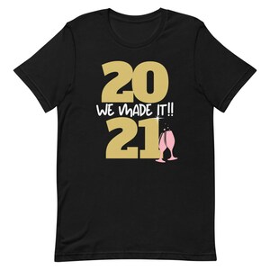 2024 v21 birthday born age year 2021 Happy new year T-Shirt womens new years eve shirt NYE | Etsy