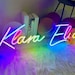 Custom RGB and Address Led Neon Sign, Custom Multi Colored Neon Light ...