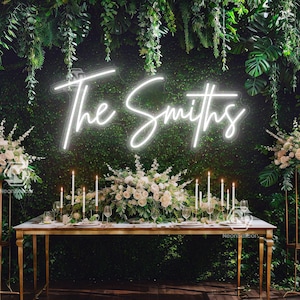 Decorazioni per matrimoni personalizzate con insegne al neon, insegne di benvenuto per matrimoni, regali di nozze, insegne a LED per fidanzamenti, regali personalizzati per insegne nuziali