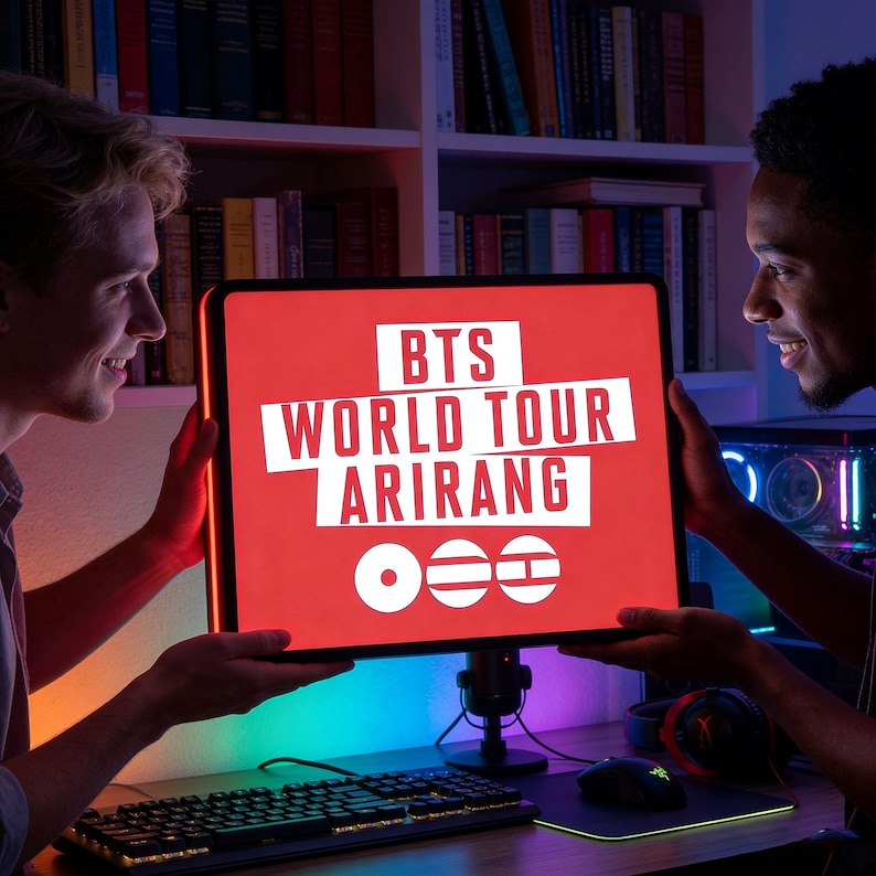 Custom BTS “world Tour 2026” 3D LED Light Box, Kpop Fan Gift, Army ...