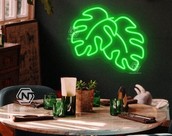 カスタム盆栽ネオンライト、グリーンツリー LED ライト、グリーン