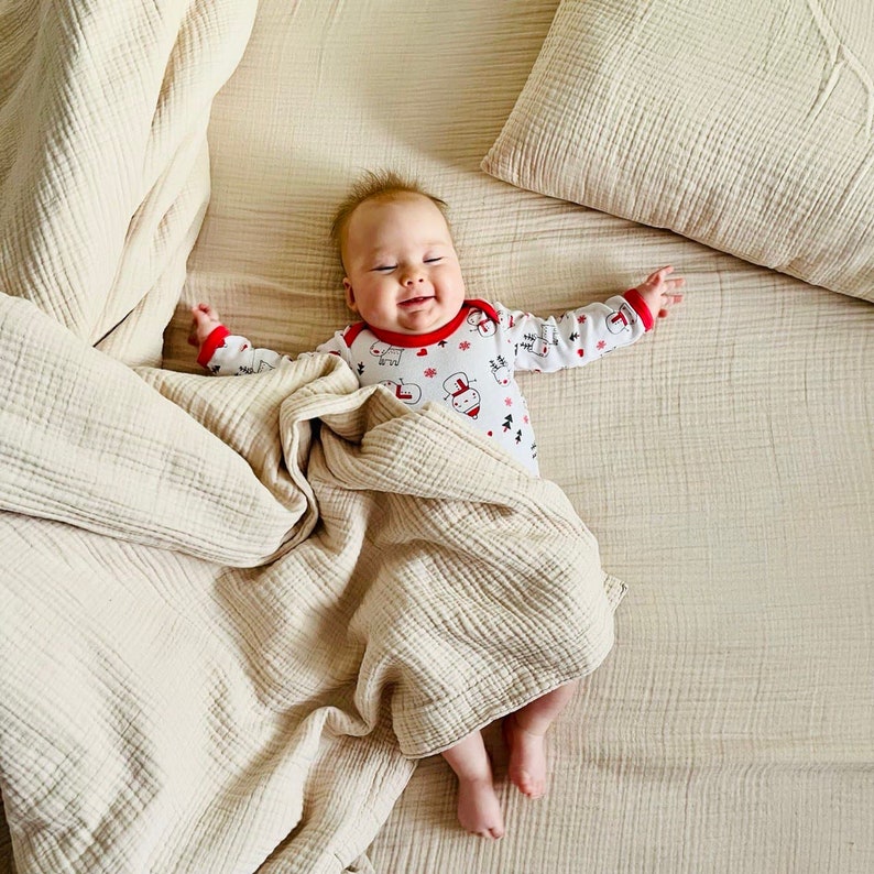 Muslin Duvet Cover. Organic Premium Muslin is Breathable, Soft and