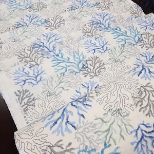 Round oilcloth tablecloth Waterproof ocean tablecloth Teflon Effect retains spilled liquids on the surface Outdoor table cover