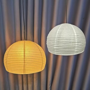 Lampada a sospensione in carta di riso fatta a mano, lampada a sospensione in carta, lampada in stile art deco giapponese