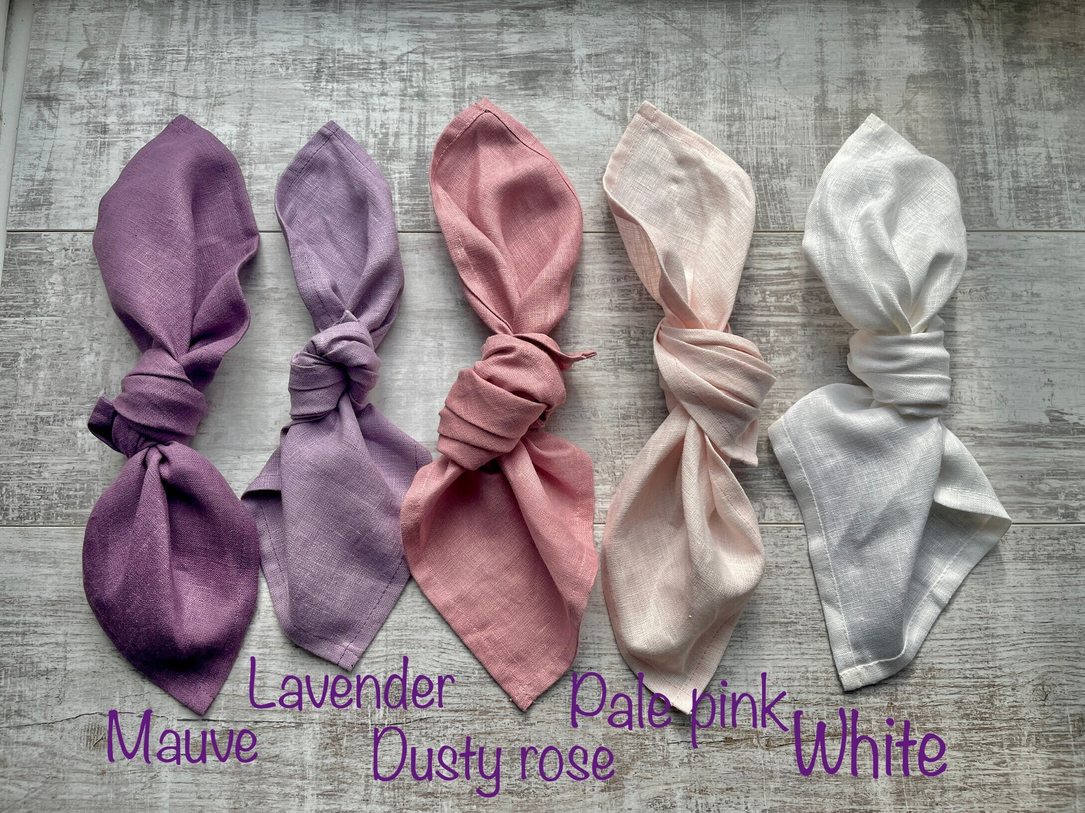 Linen Napkins.eco Friendly Napkins.wedding Linen Etsy