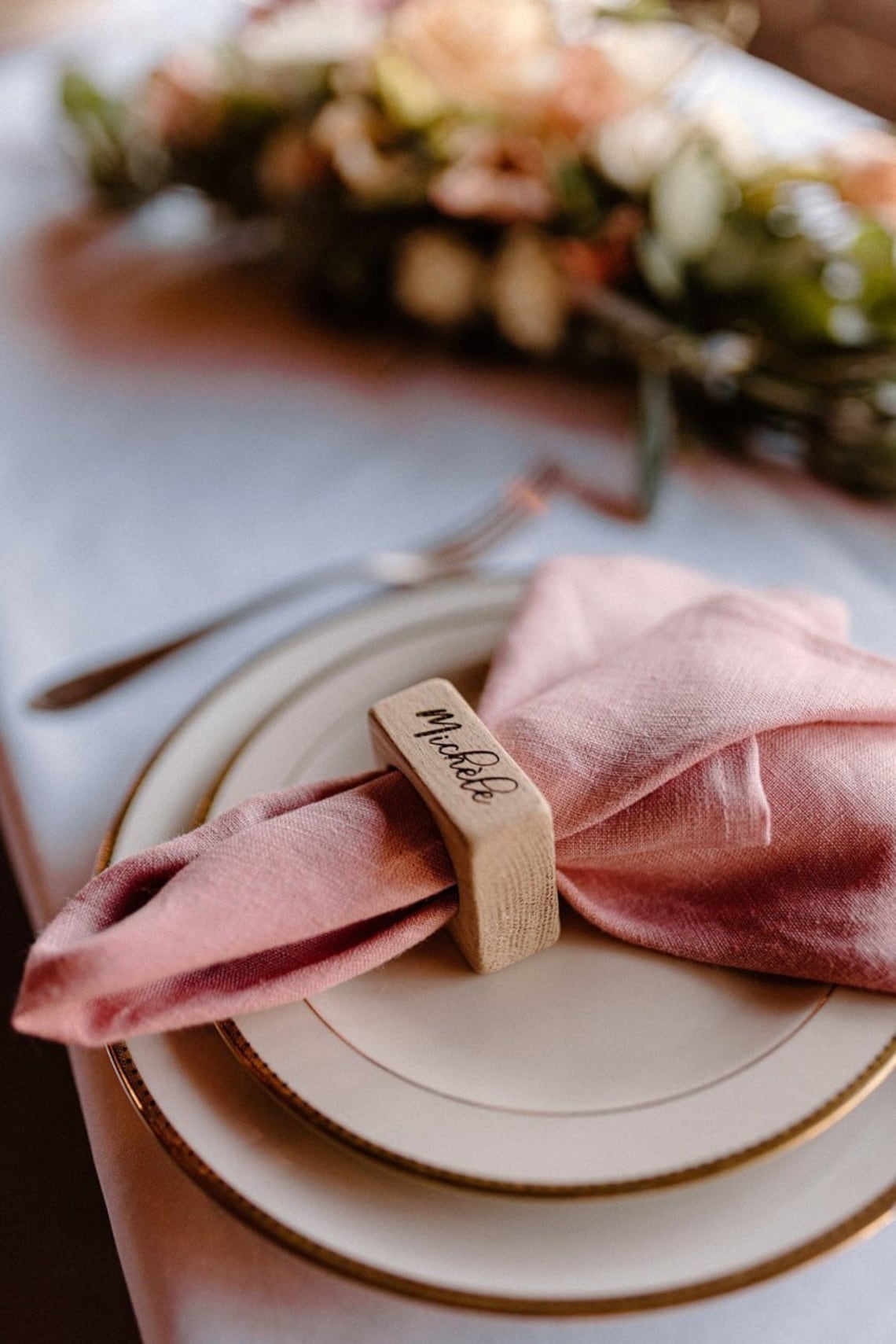 Linen Napkins.dusty Rose Napkins.wedding Linen Napkins. Dinner Etsy