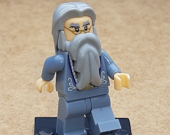 New Custom Minifigure Professor Dumbledore Harry Potter Moc Lego US SELLER