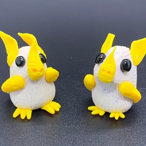 White Glitter Bat