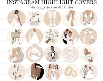 Love Story Instagram Story Highlight Wedding Influencers Illustrations Icons Story Wedding Stories Social Media Icons For Instagram Bloggers