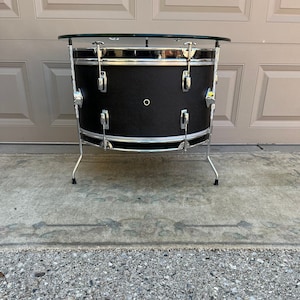 22" Fender Guitar Amp Inspired Bass Drum Coffee Table