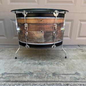 22" Bass Drum Coffee Table