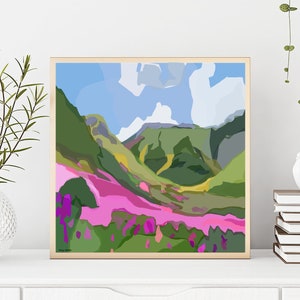 Custom Digital Illustrations - Landscape | Scenery | Nature